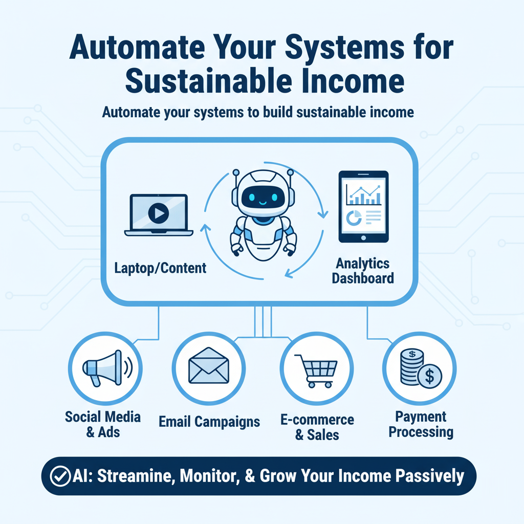 Digital automation tools for online income
