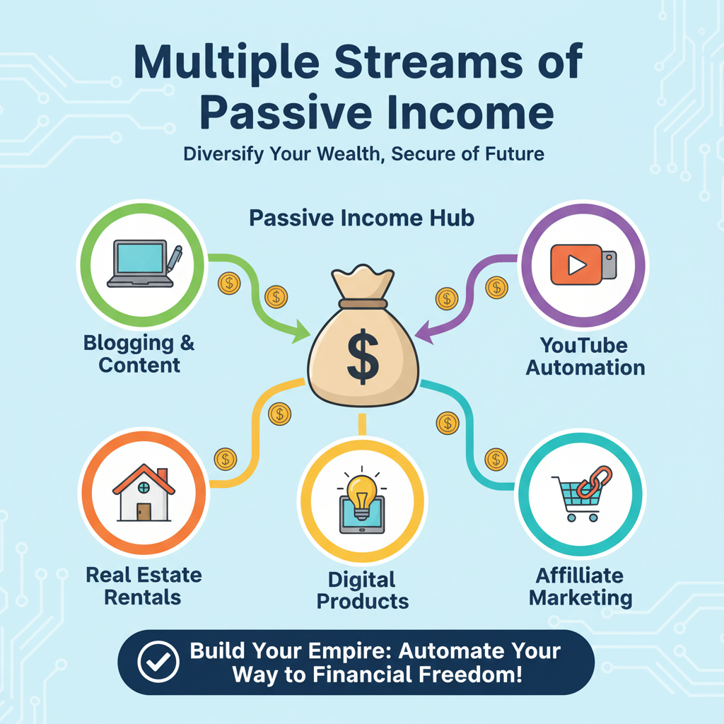 Types of Passive Income Infographic